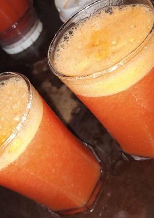 A picture of Peach slush🍑🍑.