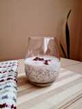 Pudding de avena y chía con chocolate 🥣 Overnight oats
