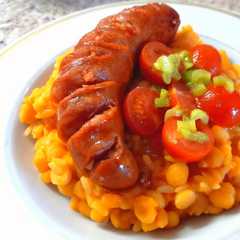 Una foto de Garbanzos con arroz