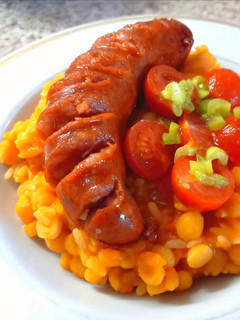 Una foto de Garbanzos con arroz