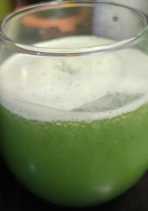 Foto resep Jus pokcoy, apel, nanas, timun