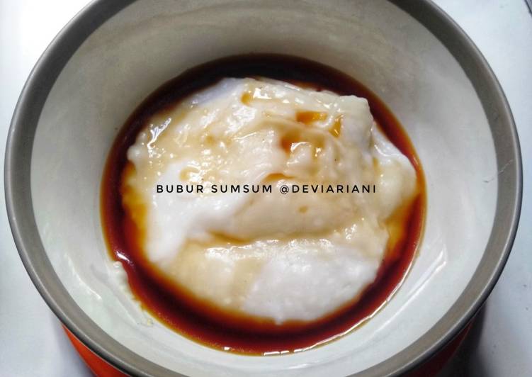 Bubur sumsum tanpa santan