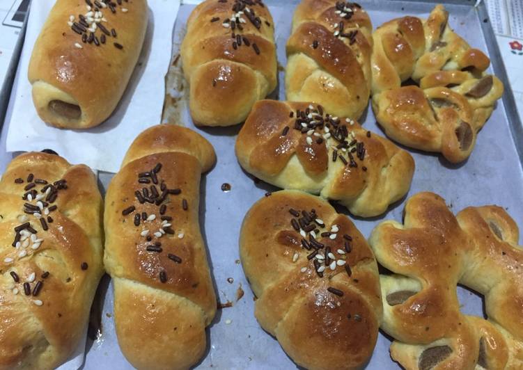 Cara Gampang  Roti Unyil 1 Telur 🥖 Anti Gagal