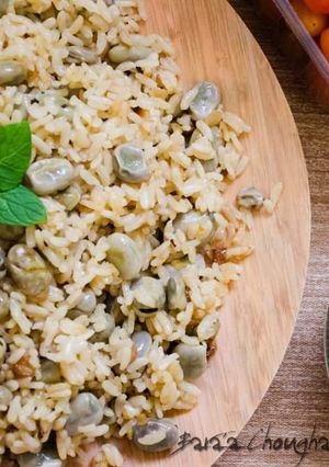 A picture of Fava_beans_with_rice.