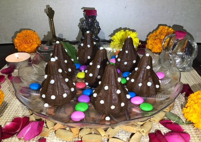 Chocolate Icecream Modak Recipe by Chetana Shah - Cookpad