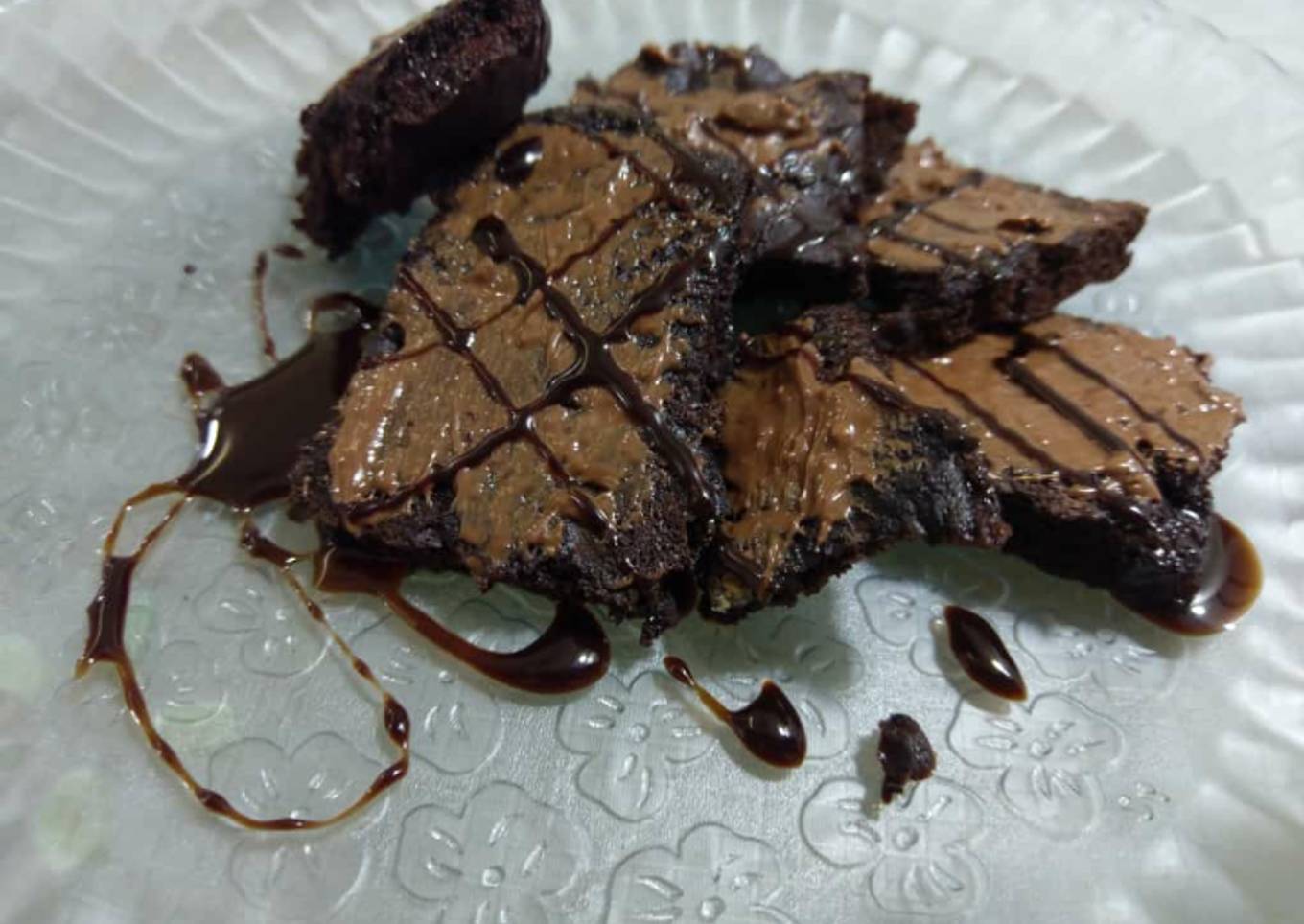 Wheat Chocolate Pancake with Nutella Hot Chocolate