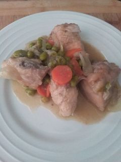 Una foto de 🐔Pollo a la cerveza 🍺