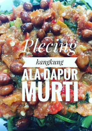 Foto resep Plecing kangkung