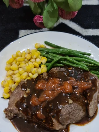 Cara Gampang Membuat Resep Australian Tenderloin steak yang Enak Banget Anti Ribet, Lezat Sekali