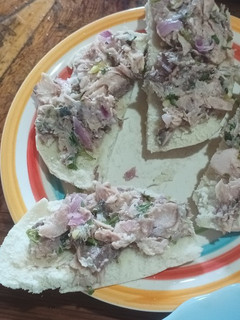 Una foto de Dip de jurel o causeo de jurel Que viva la cocina chilena 🇨🇱