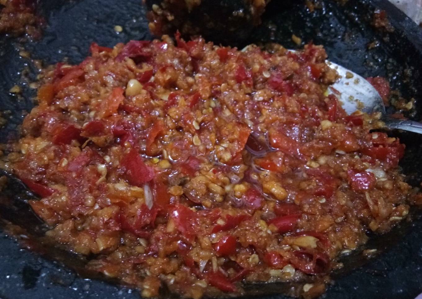 Sambel Bawang Geprek ala ala