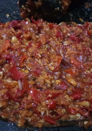 Foto resep Sambel Bawang Geprek ala ala
