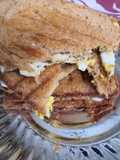 Boiled egg sandwhich