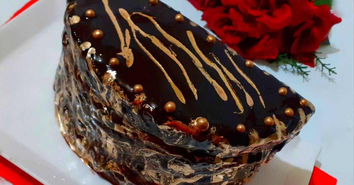 طرز تهیه کیک نیم دایره 😋😍 به مناسبت روز زن نیمه شعبان و تولد گلایل جان