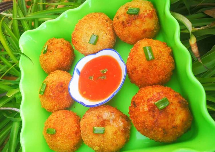 Recipe of Quick Potato and vegetable kababs