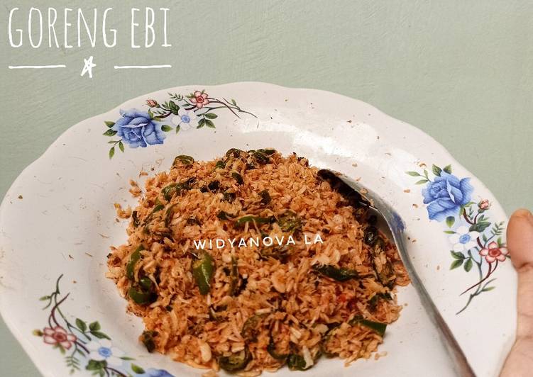 Sambal Goreng Ebi Minim Minyak