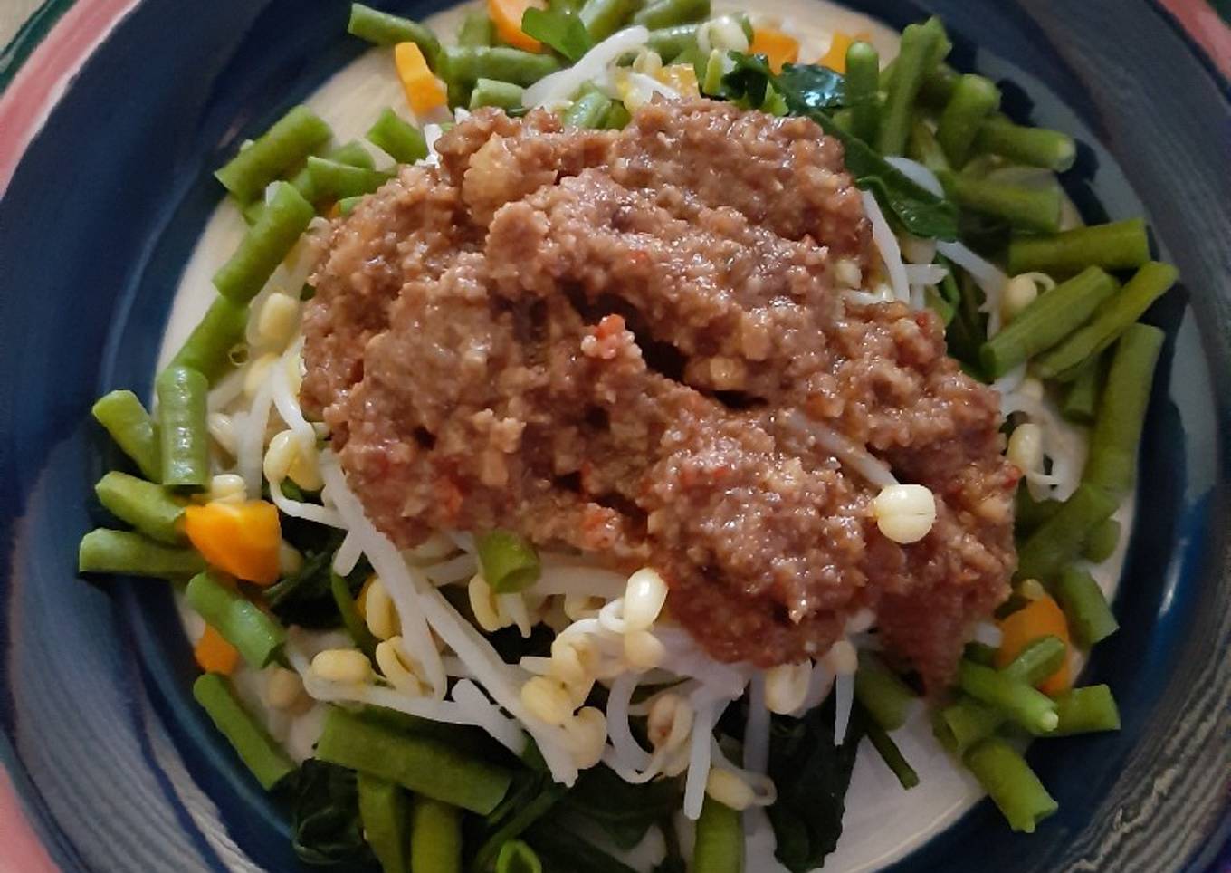 Pecel ala saya....😄
