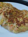 Pancakes salados de verduras🥞🧇🥯🫑🧅🧄🥒🥕
