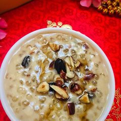 A picture of Sago /Sagubhiyam Payasam (Sugarfree).