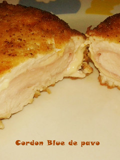 Una foto de Cordon Bleu de pavo