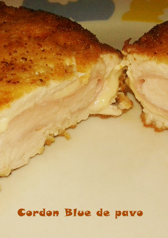 Una foto de Cordon Bleu de pavo