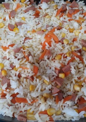 Foto de Arroz temperado super facil