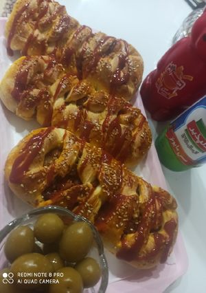 عکسی از دستور اشترودل مرغ