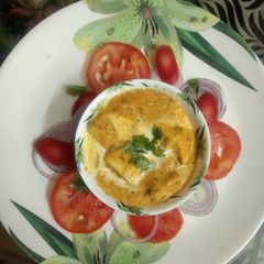 A picture of Creamy shahi paneer.