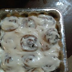 A picture of Cinnamon Rolls.