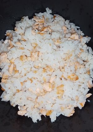 รูปของ ข้าวผัดแซลมอน | Salmon Fried Rice