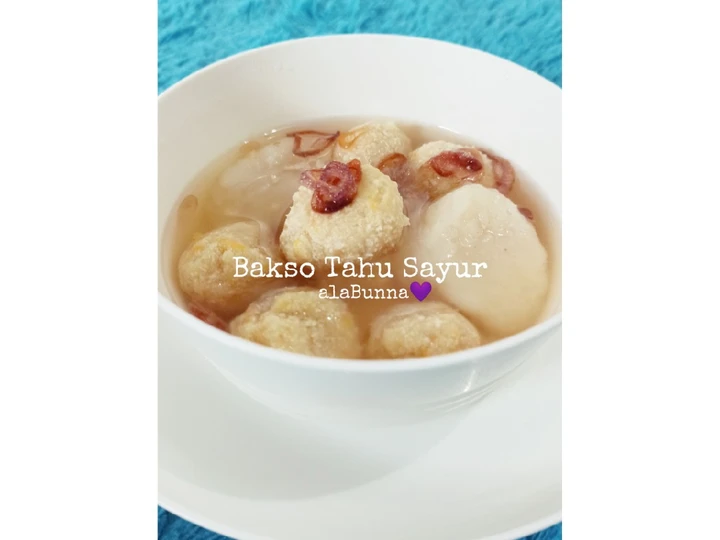 Langkah Mudah untuk Menyiapkan Resep 111. Bakso Tahu Sayur (Pentol Tahu Wortel) yang Sempurna Anti Ribet, Lezat