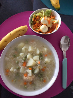 Una foto de Sopa de arroz