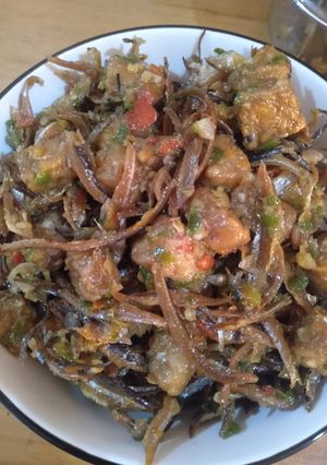Foto resep Teri Tempe Cili Padi