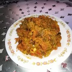 A picture of Pumpkin chicken#thethemechallenge.