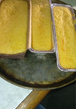 Una foto de Budín burgués de limón