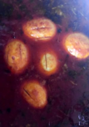 A picture of Simplest Egg Curry North Indian.