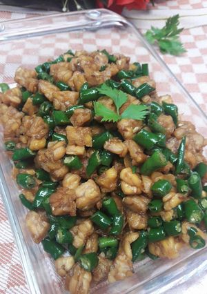 Foto resep Oseng Tempe Cabe Hijau