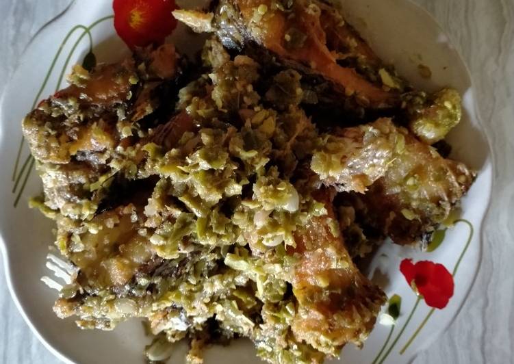 Resep Ikan Goreng Sambal Ijo, Lezat Sekali