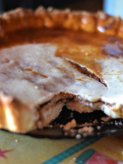 Una foto de Tarta de dulce de leche y ricota