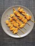 Crispy Skewered Soy Meat with Sansho Pepper