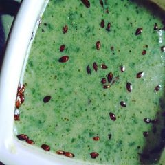 Palak raita A picture of Palak raita.