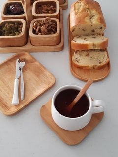 عکسی از دستور کیک کشمش و گردو