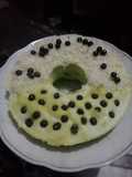 Bolu pandan jucok (keju coklat)