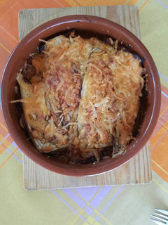 Una foto de Lasaña de berengena