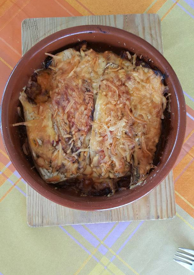 Una foto de Lasaña de berengena