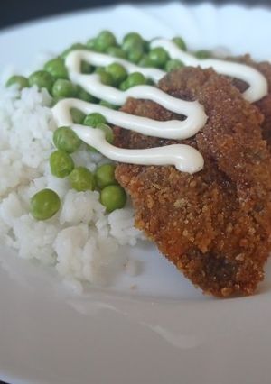 Rántott csirkemáj recept fotója