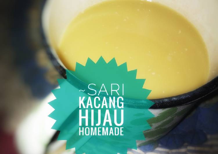 Resep Sari Kacang Hijau_homemade yang Enak Banget