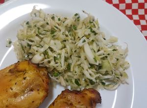 Una foto de Ensalada sencilla de col (repollo)