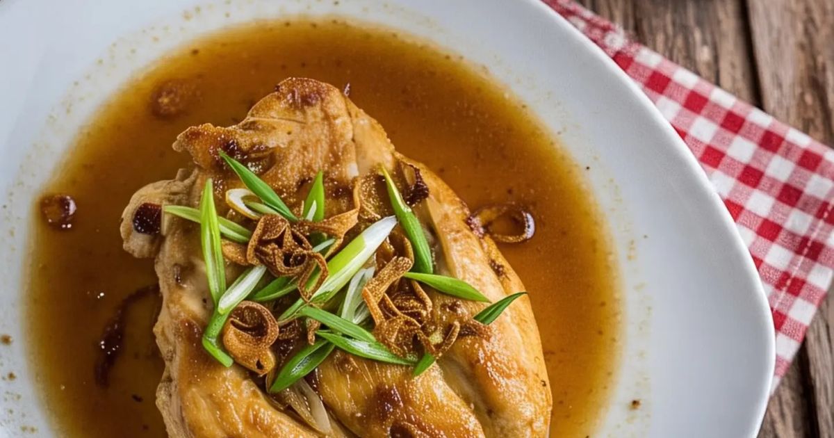 Ayam Kecap untuk anak