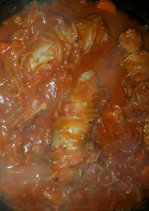 Una foto de Chorizo a la pomarola